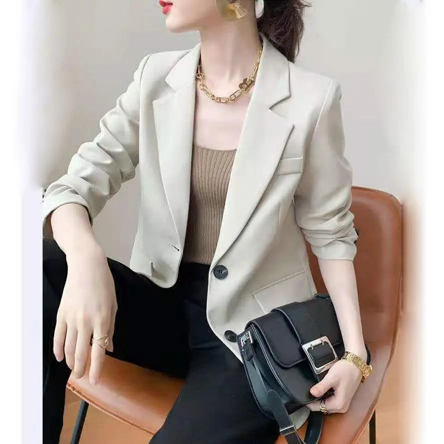 Women's Stylish Trendy Elegant Casual Autumn Blazer Coat...