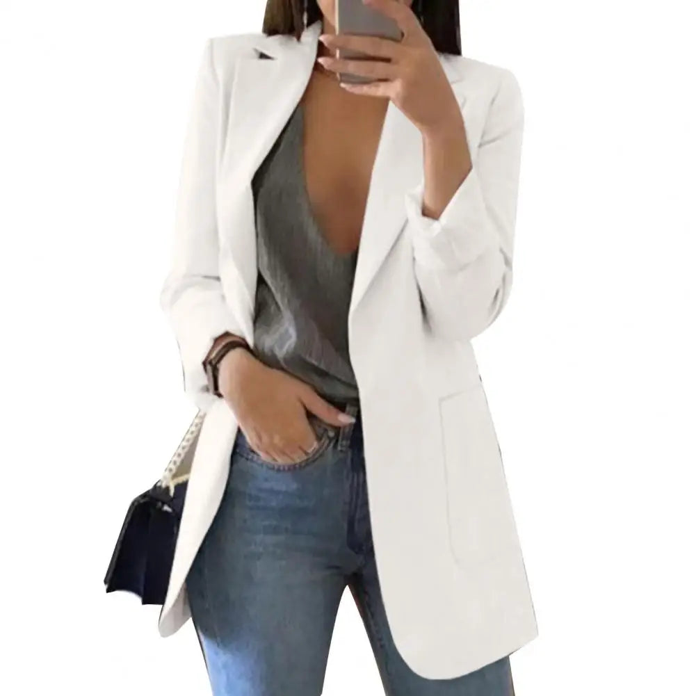 European And American Women's Cardigan Slim Fit Casual Fashion, Ladies Jacket Blazer Coat...