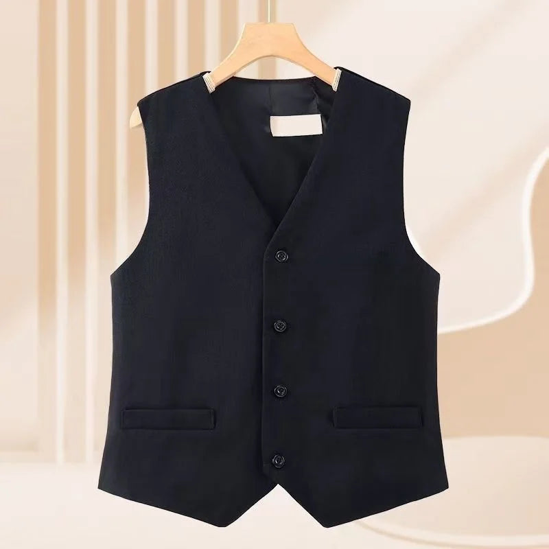 New Casual Chic Plus Size Elegant Lady's, V-Neck Sleeveless Vest...