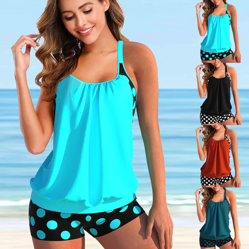 Women's Sexy Two-piece Beachwear Bikini Set, Comfortable and Attractive  S-6XL