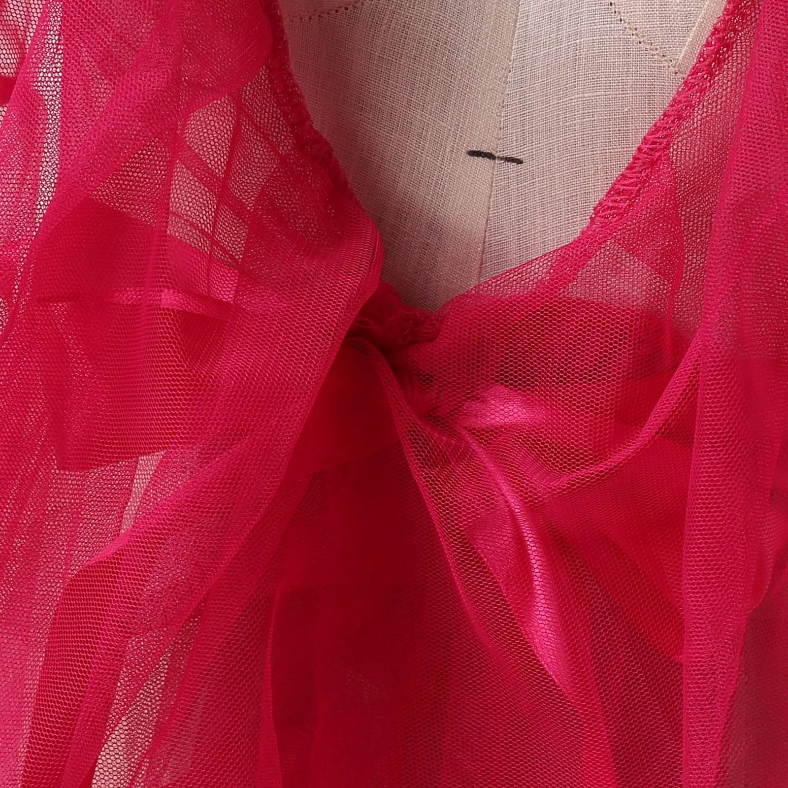 Ladies' Sexy Bridal, Wedding Lace Long Lingerie Robe Dress with Tulle for Women....