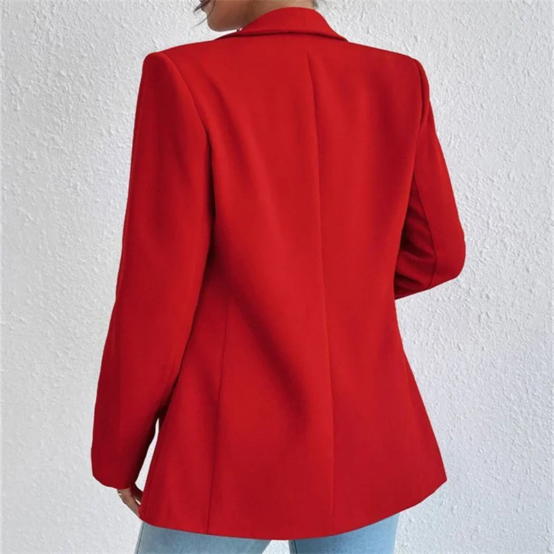 Women's Casual Cardigan Autumn Winter Topcoat Lapel Blazer Overcoat Jacket.............................................