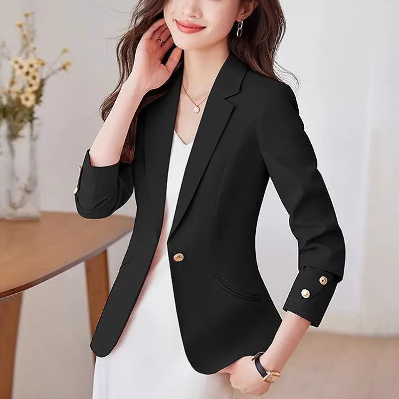 Women's New Style Fashionable Spring Autumn Slim Suit Jacket...