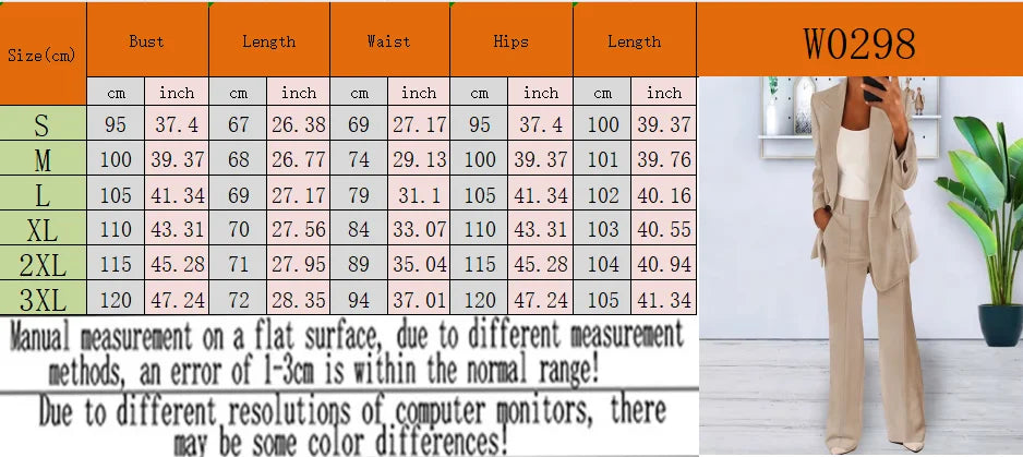 Women's European and American fashion lapel, slim fit cardigan suit...