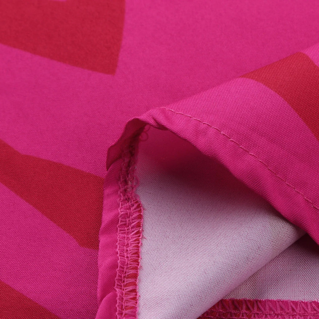 Women's Beautiful Pink A Line V Neck Sleeveless, High Waist, Elegant Holiday Long Dresses...........................