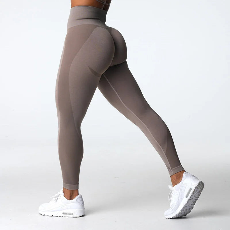 Women's Gym Workout Seamless Sport Tights Scrunch Butt Yoga Active Wear Leggings...