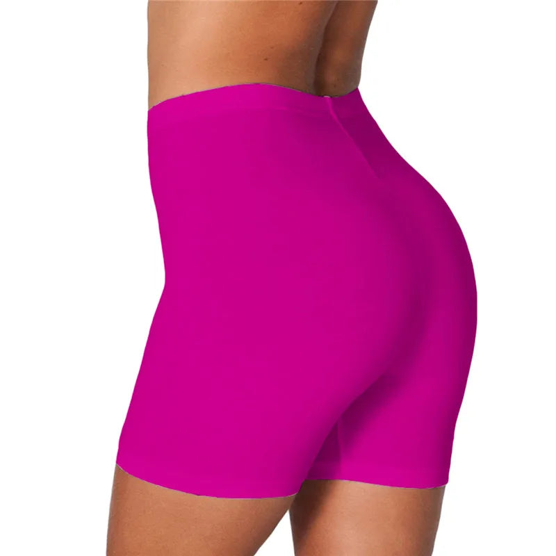 Women's High Waist Push Up  Crop Wide Waistband Fitness Workout Jogging Cycling Short Leggings...