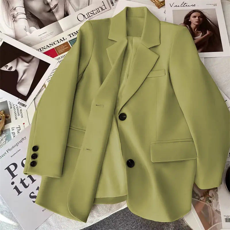 Women's Stylish Trendy Elegant Casual Autumn Blazer Coat...