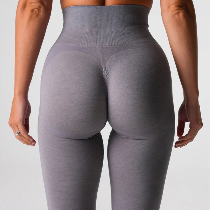 Women's Gym Workout Seamless Sport Tights Scrunch Butt Yoga Active Wear Leggings...